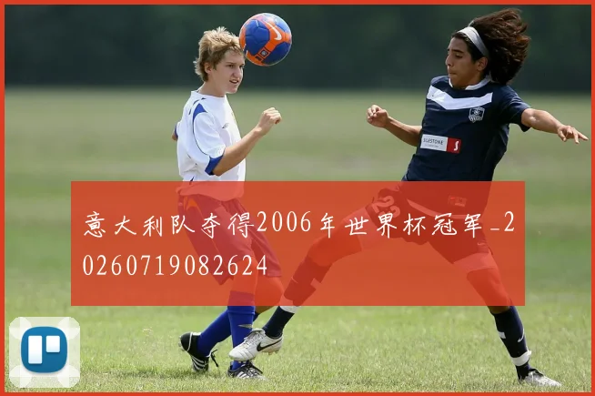 意大利队夺得2006年世界杯冠军_20260719082624